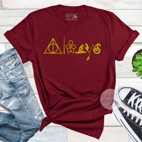 solsikke rester Recite ALWAYS Harry Potter Shirt – Elliefont Styles
