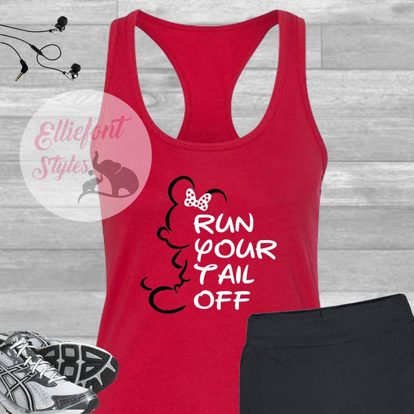Run Disney Tank Top Cinderella Inspired Marathon Shirt Disney Races –  Elliefont Styles