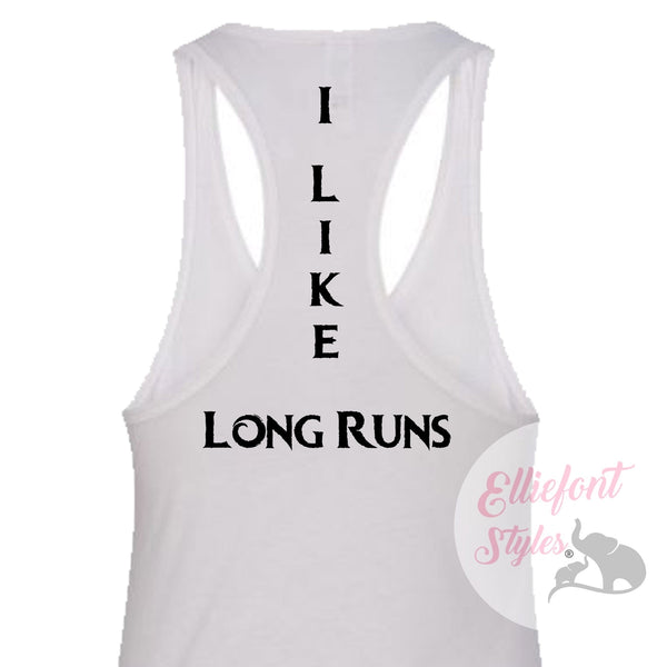 Run Tank Top Cinderella Inspired Marathon Shirt