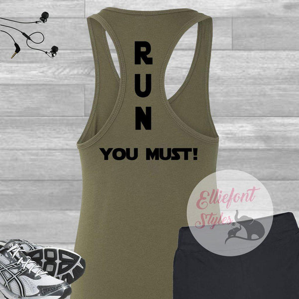 Run Tank Top Cinderella Inspired Marathon Shirt