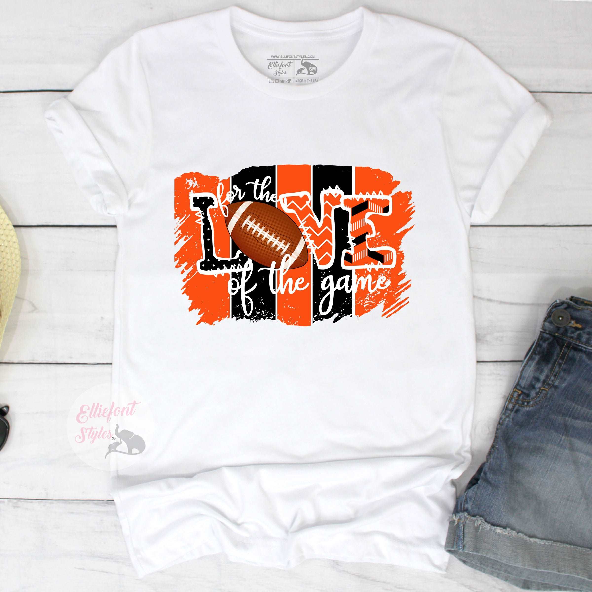 Bengals Football Shirt Cincinnati Gear Sunday Football College – Elliefont  Styles