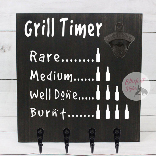 Personalized Rustic Country BBQ Timer